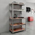 Estante Metálica 5 Niveles Organizador Bodega Cocina 180x90x40 Cm