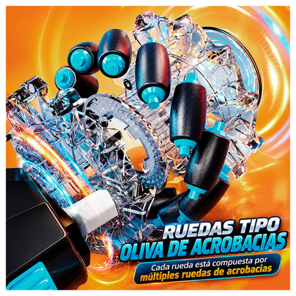 Auto Acrobático 4x4 Control Remoto y Gestos con LED y Música