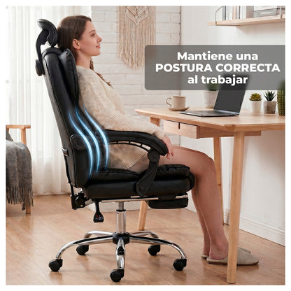 Silla de Oficina Escritorio Gamer Extra Confort diseño premium