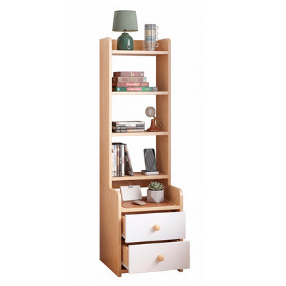 Velador Mueble Organizador Con Repisas Cajones Madera Dormitorio