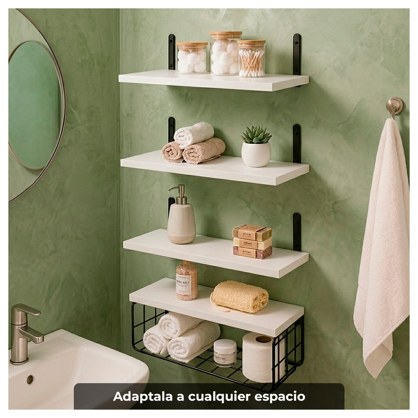 Repisas Flotantes Modernas Diseño Minimalista y Funcional