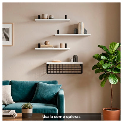 Repisas Flotantes Modernas Diseño Minimalista y Funcional