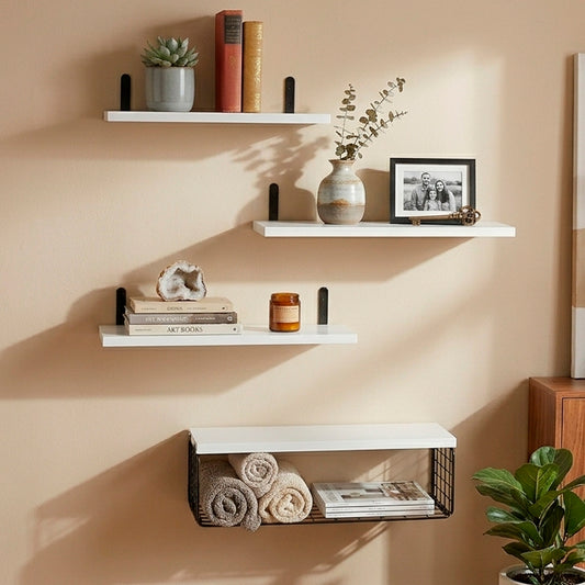 Repisas Flotantes Modernas Diseño Minimalista y Funcional