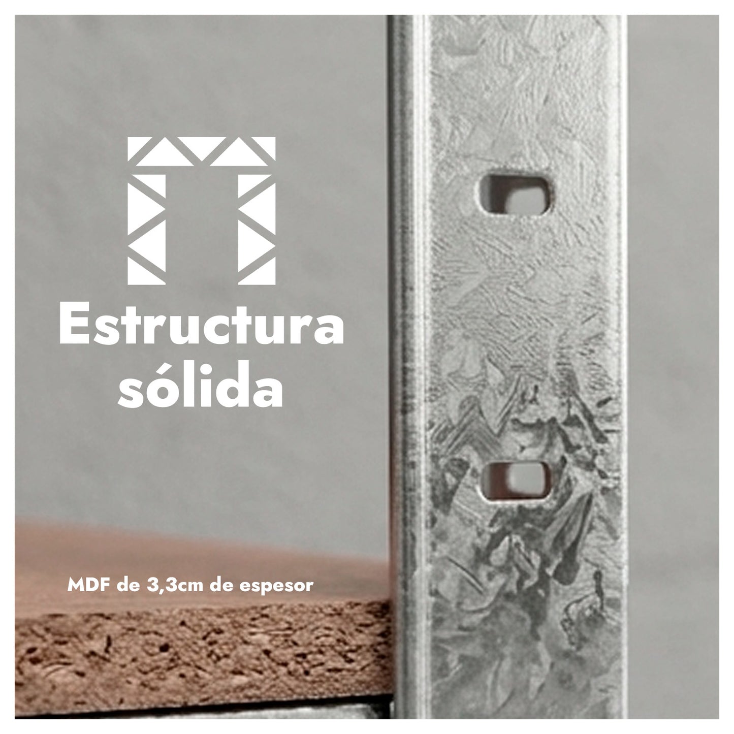 Estante Metálica 5 Niveles Organizador Bodega Cocina 180x90x40 Cm