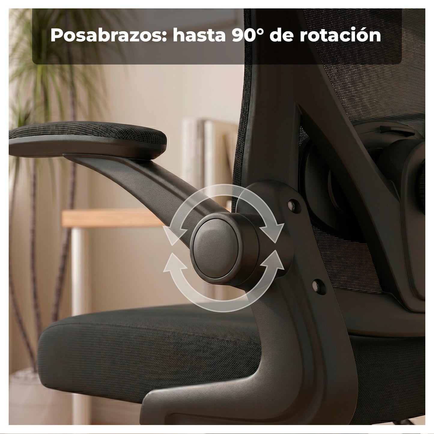 Silla Oficina Ergonómica Reclinable Apoyacabeza