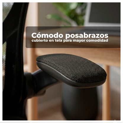 Silla Oficina Ergonómica Reclinable Apoyacabeza