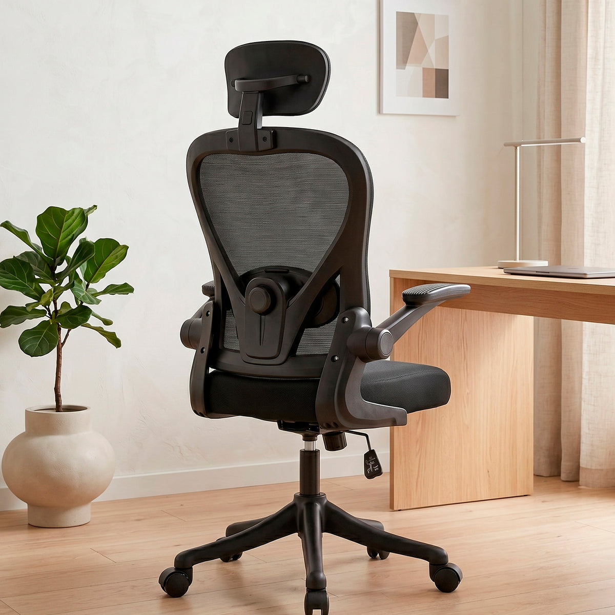 Silla Oficina Ergonómica Reclinable Apoyacabeza