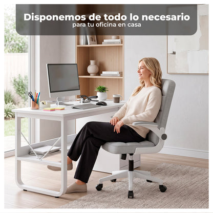 Escritorio 100cm Home Office con Cajones Puerta y Gabinete