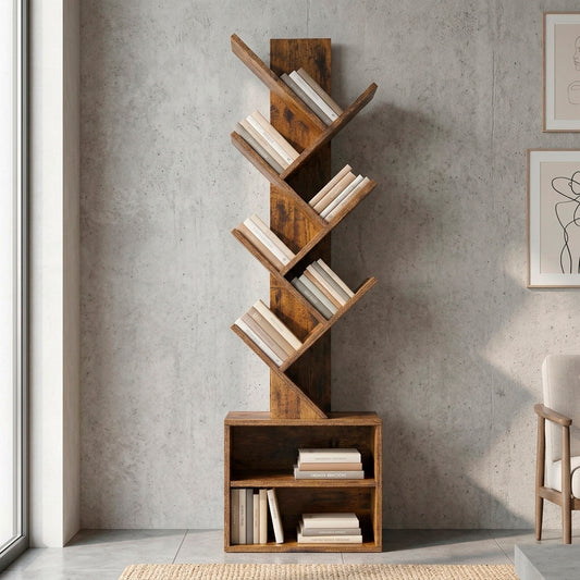 Estante Mueble Biblioteca organizador para libros 6 niveles