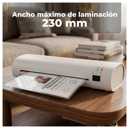 Laminadora Frio Caliente 260W con Kit de Corte 300 laminas