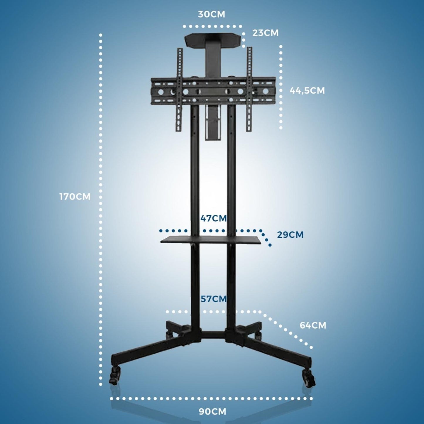 Soporte Tv Armable 32 a 65 Pulgadas