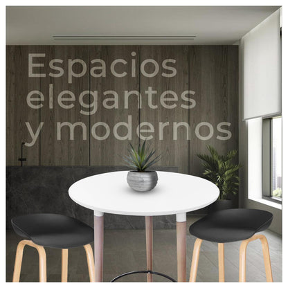 Pack 4 Silla Piso Bar Alto