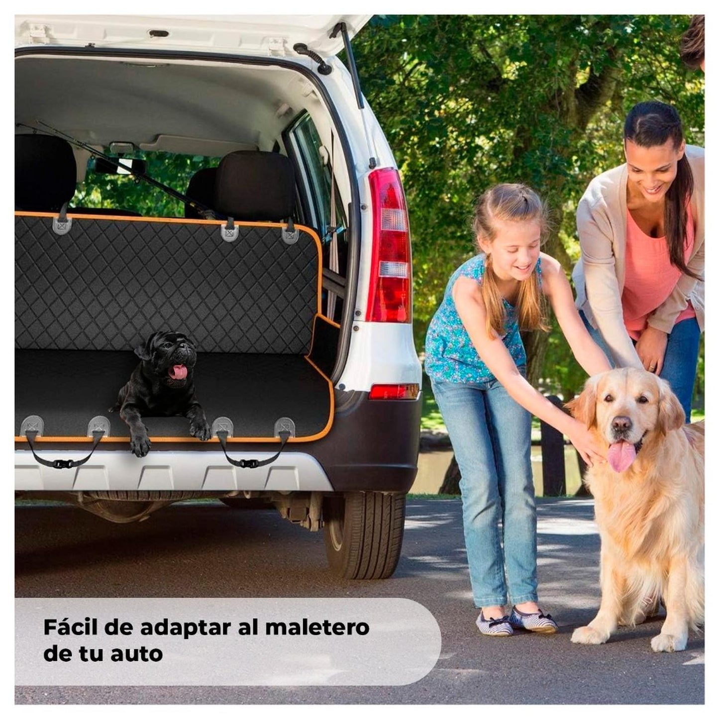 Funda Cubre Asiento de Auto Impermeable para tus Mascotas