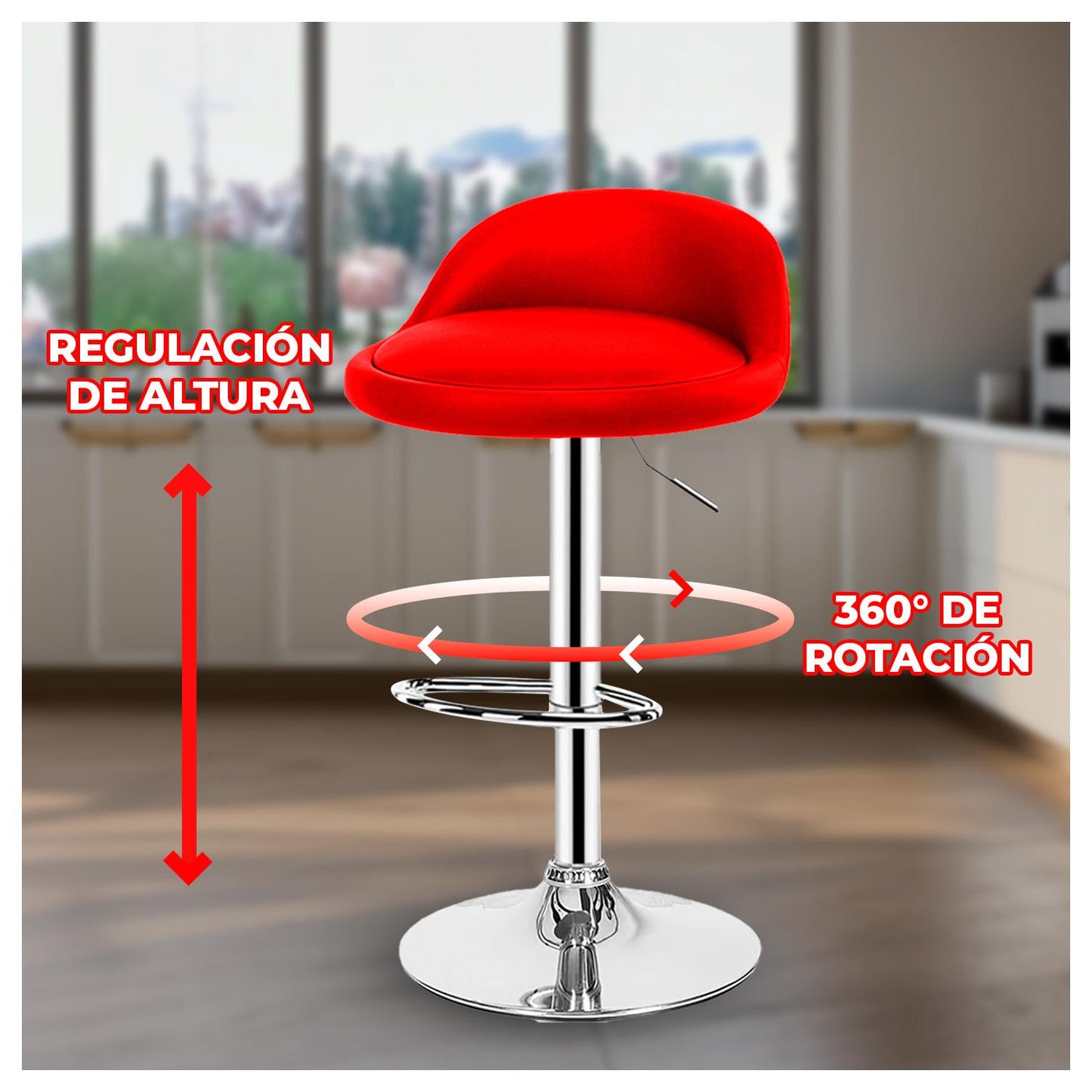 Silla Piso Bar Taburete