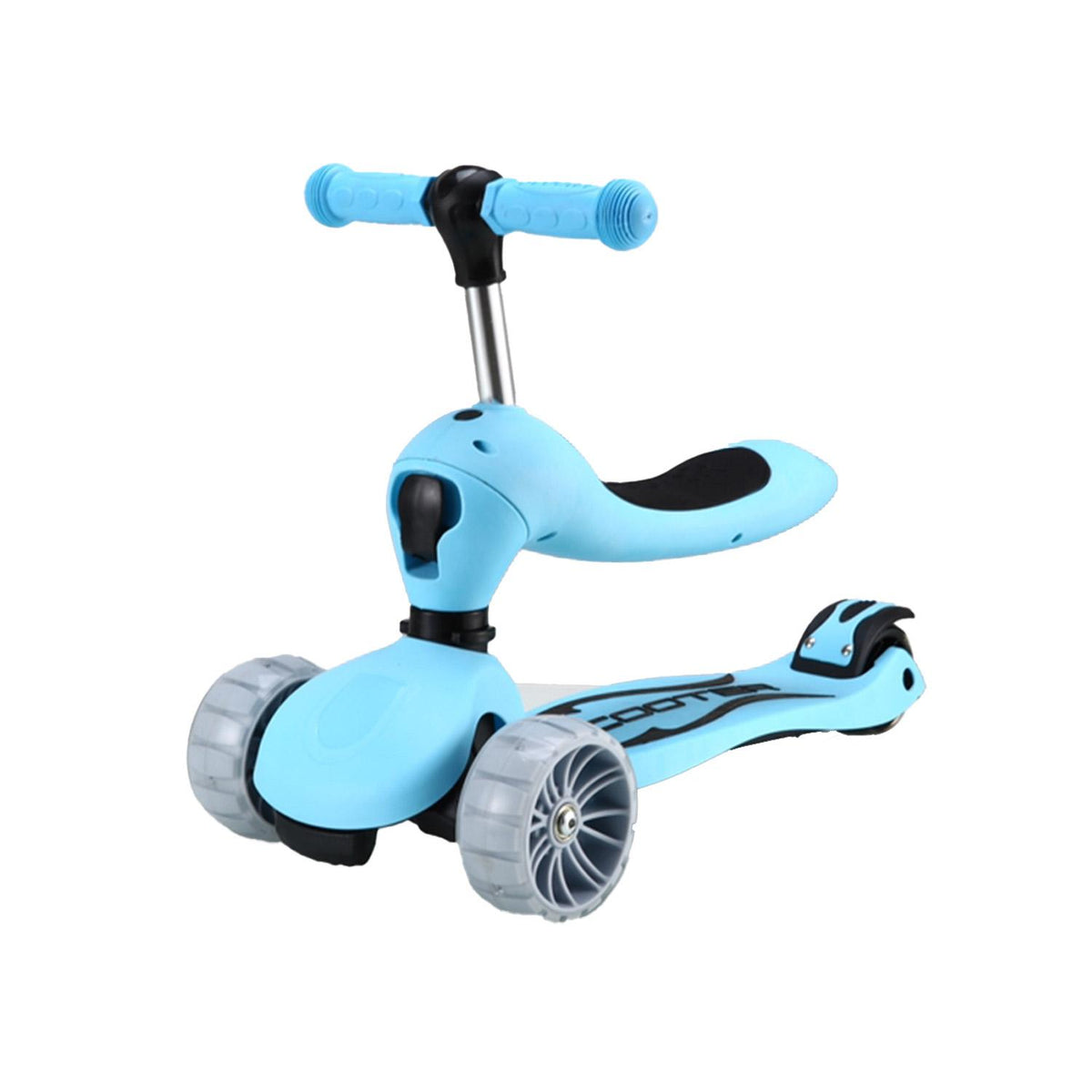 Scooter Monopatin triciclo Infantil 3 en 1 Convertible y Ajustable