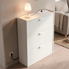 Mueble Zapatero XXL PRO Organizador de Zapatos con USB y Enchufe