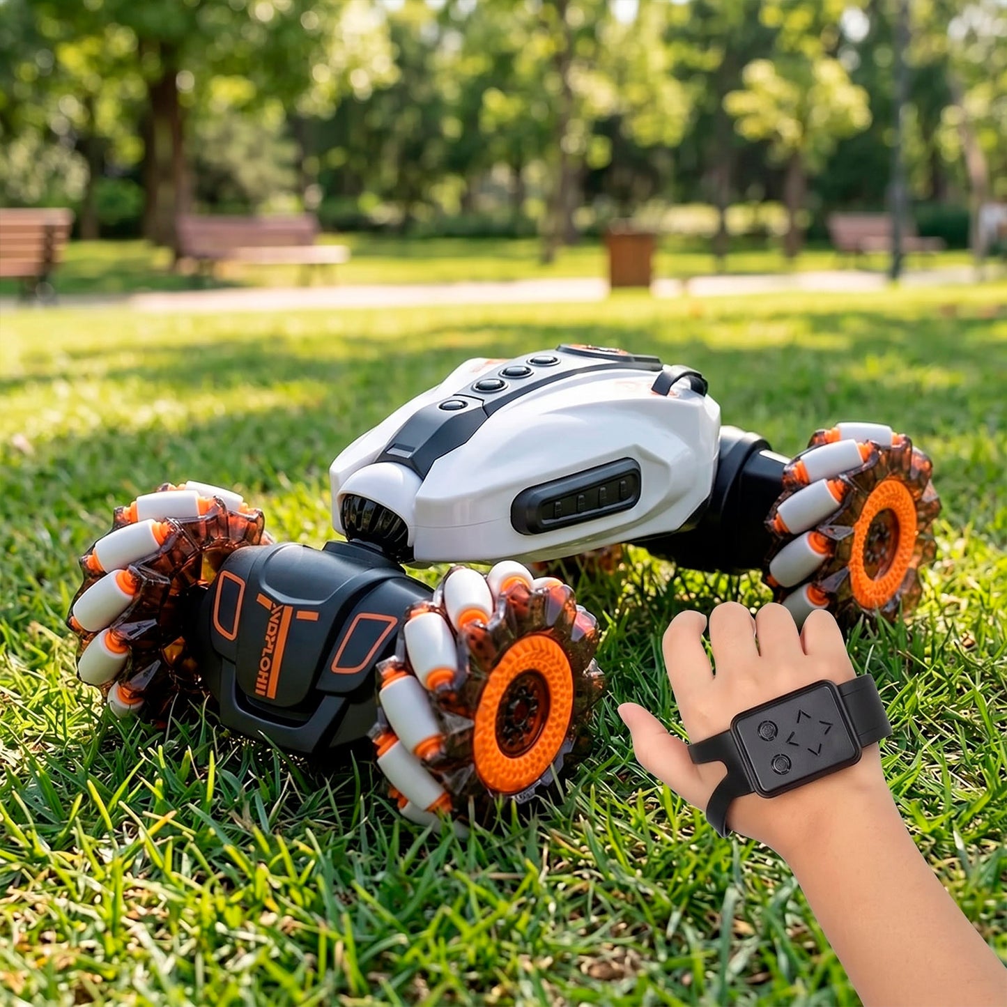 Auto Control Remoto, Gestos 4WD y Giros 360°