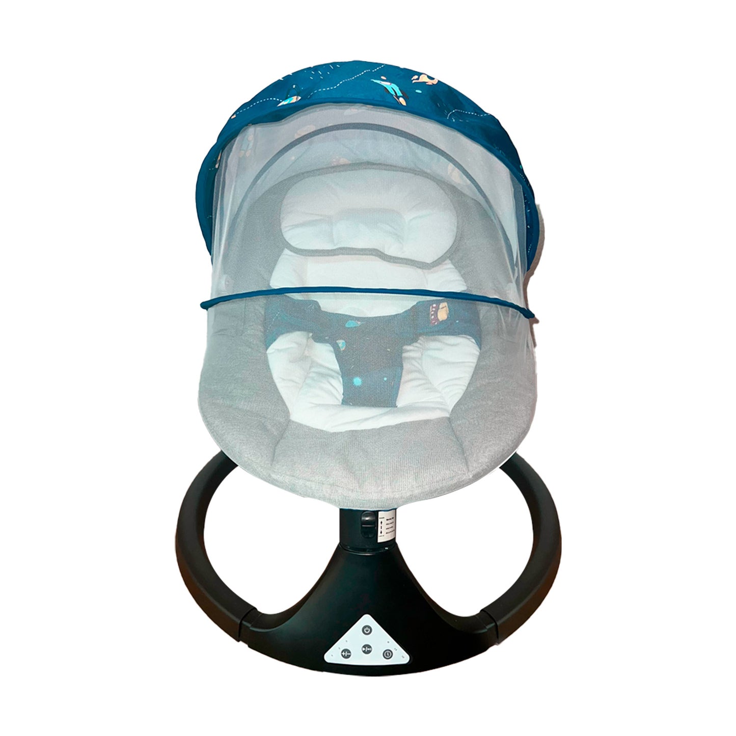 Hamaca Mecedora Automatica para Bebé con Mosquitero y 5 Velocidades