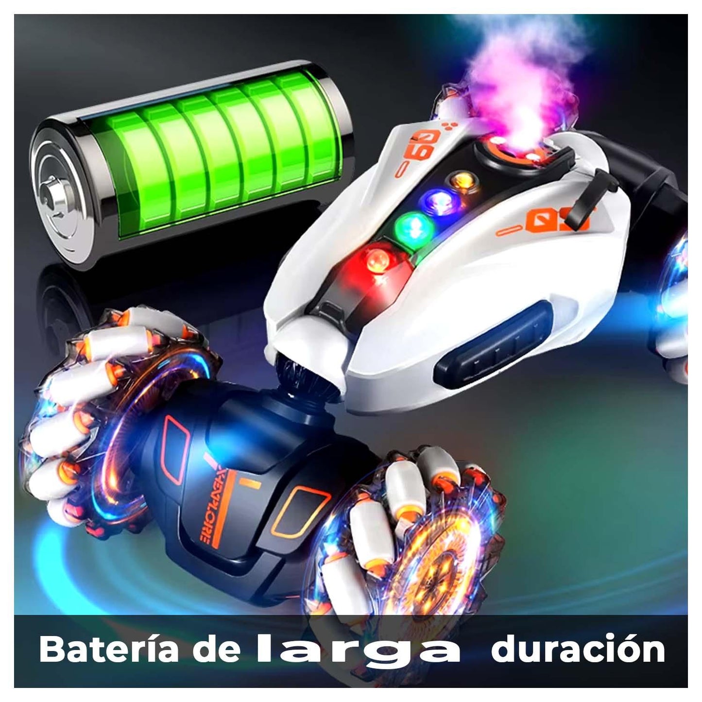 Auto Control Remoto, Gestos 4WD y Giros 360°