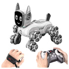 Perro Robot Juguete Interactivo Con Control Y Luces Led