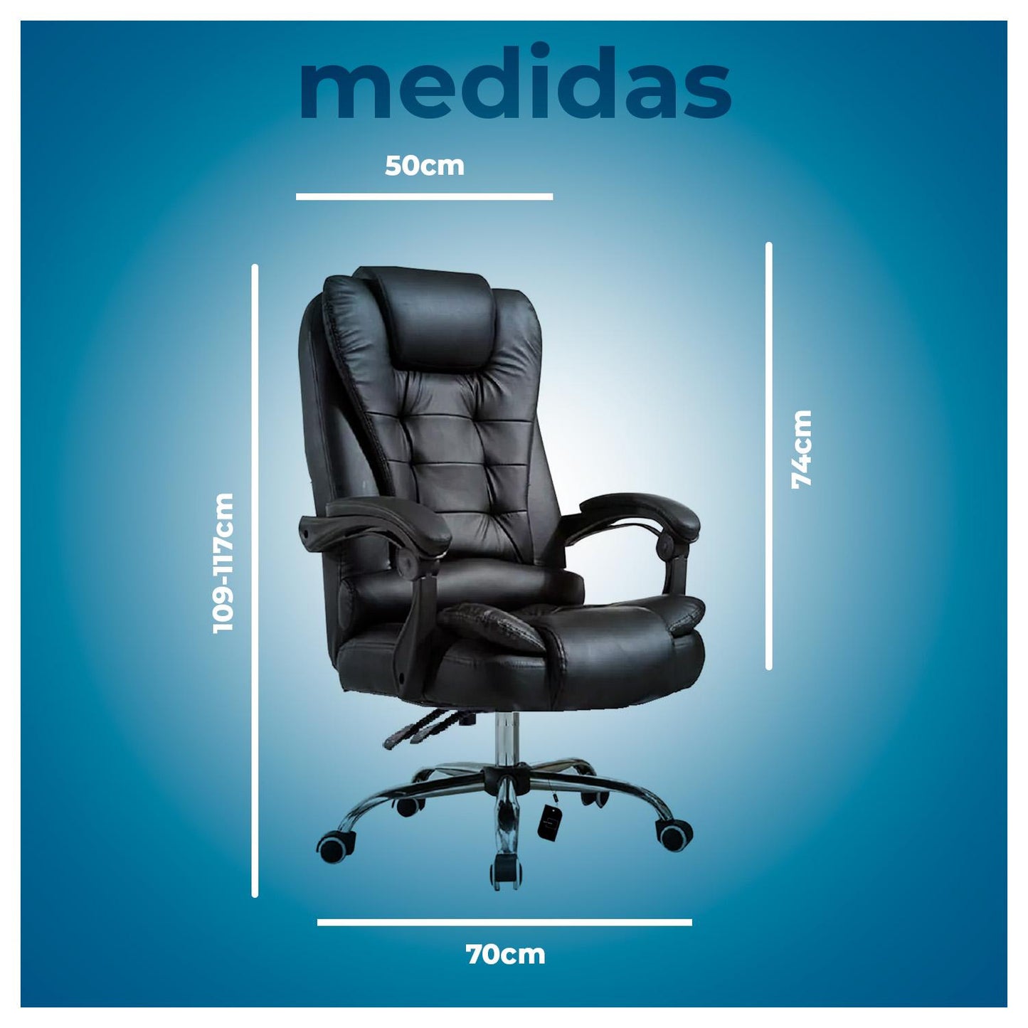 Silla de Oficina Escritorio Ejecutiva con Diseño y Confort Premium