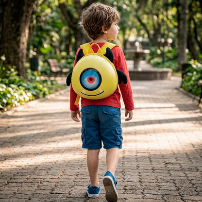 Mochila Niño Viaje Avión Infantil Diseño Luz LED Escolar Divertida